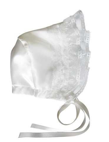 Baptism gown with white baptism embroidery