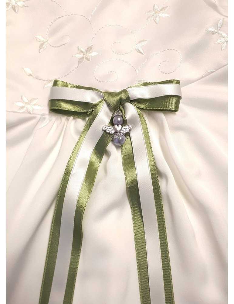 christening gown with beautiful embroidery
