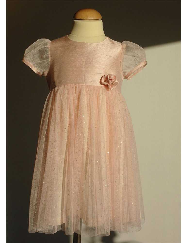 Baptism gown with romantic look for girls Baptism gown with romantic look for girls