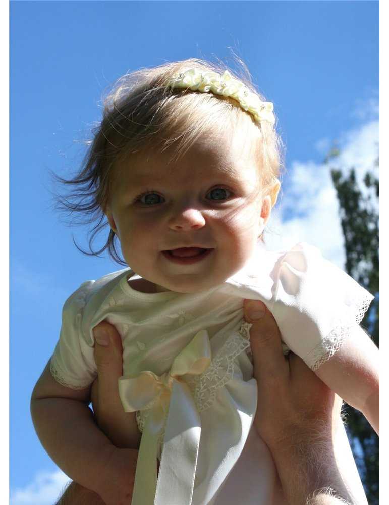 Christening gown in royal style