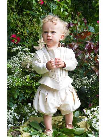 christening gown with beautiful long skirt