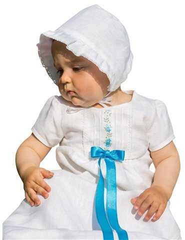 luxurious long christening gown