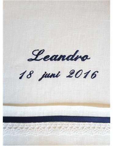 baptism suit in silk for boys