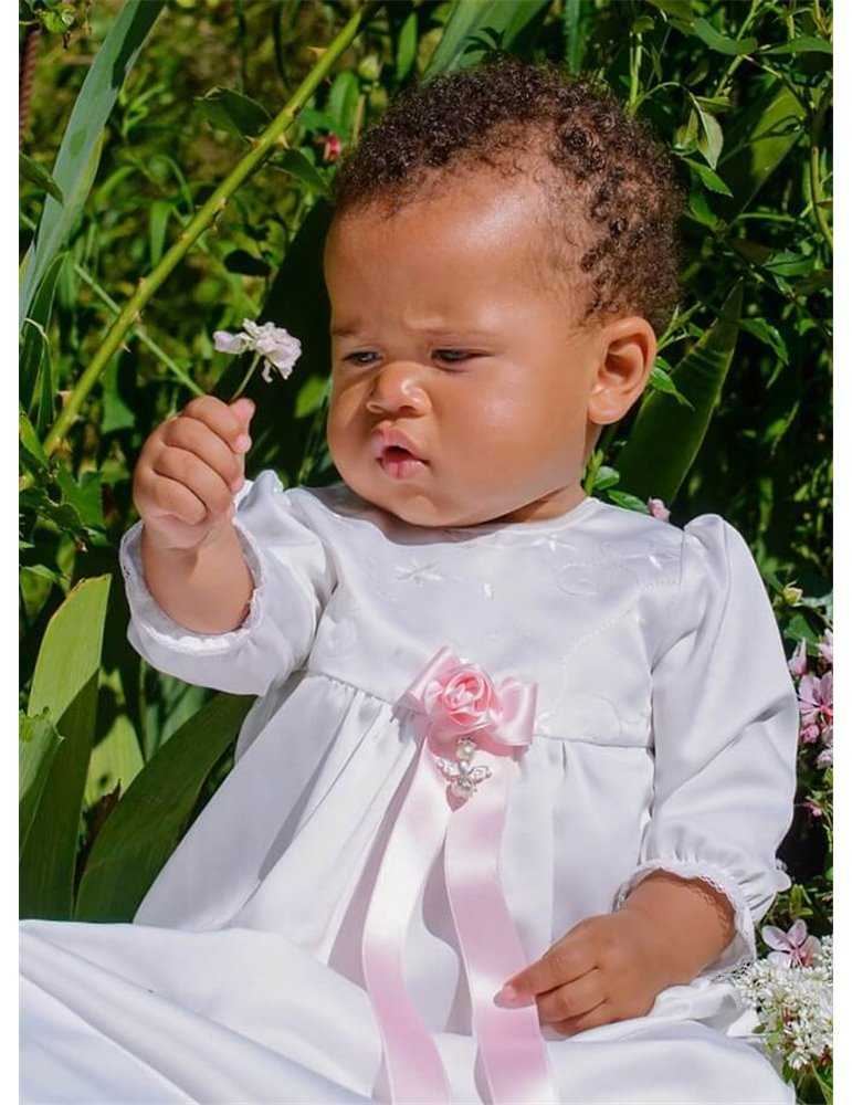 full image of Baptismal dress in linen