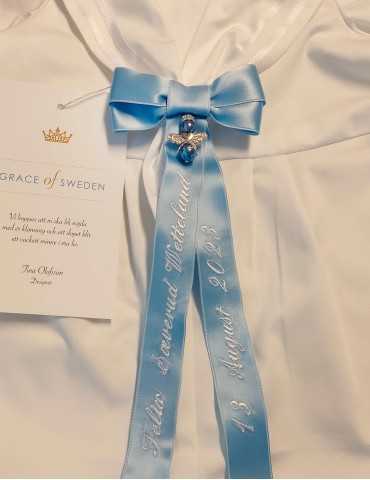 Baptismal band with cross...