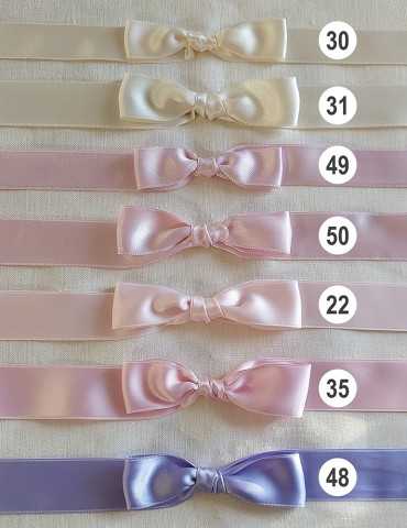 Two-color Christening bow...
