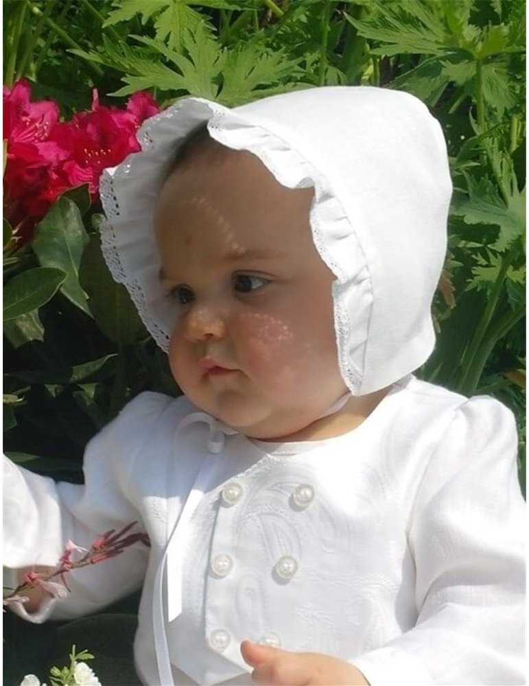 linen christening gown for girls and boys