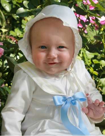 Christening bonnet...