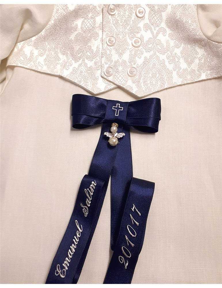 lång Dopklänning med ballerinakjol