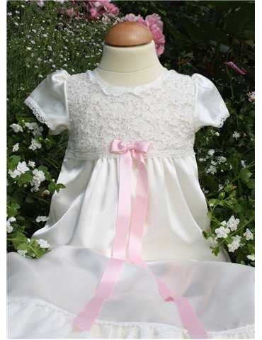Handgjord organza diadem för babyn