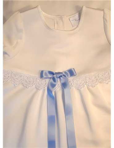Baptism gown for girl in Sailor style