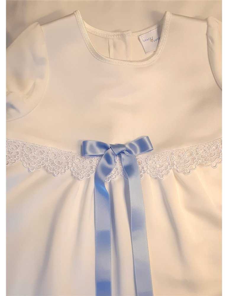 Baptism gown for girl in Sailor style